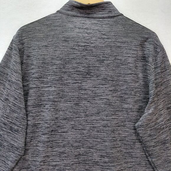 Nike Men Dri-FIT Victory Gray Heather Stripe 1/2 Zip Golf Pullover SZ XL CU9830 - Picture 8 of 12